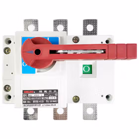 德力西电气 隔离开关；HGL-400/3J11K 400A柜外操作 1常开1常闭 带观察窗