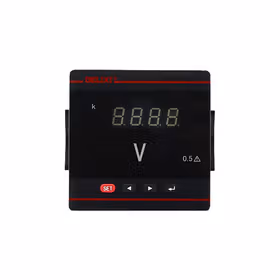 德力西电气 数显式电测量仪表；PZ606L-72P1 600V 电压表