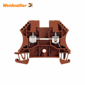 魏德米勒 直通型接线端子,螺钉联接,4mm,800V,32A,棕色；WDU 4 BR