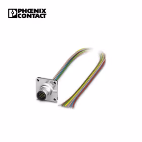 菲尼克斯 传感器/执行器针式插座；SACC-SQ-M12MS-8CON-20/0,5