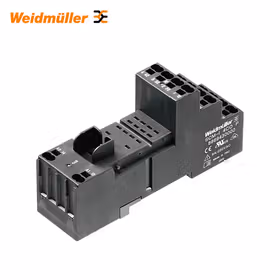 魏德米勒 RIDERSERIES RCM,继电器底座,持续电流:6A,PUSH IN；SCM-I 4CO P