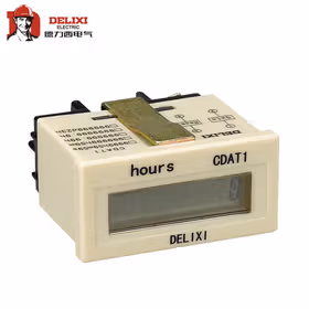 德力西电气 超小型电子累时器；CDAT1-3 99999.9H