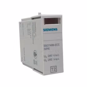 西门子 ET-5SY国产 PLUG.MOderC/T2/II350V40kAN-PE；5SD74 T2 40KA 260V NPE PMD