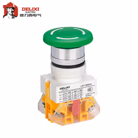 德力西电气 按钮开关；LAY7-22XD/2 220V 绿