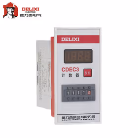 德力西电气 电子式计数器；CDEC3 DC24V 1-999900