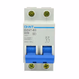 正泰 微型断路器；DZ47-60 2P D20