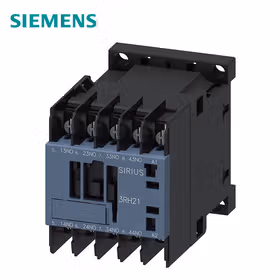 西门子 辅助接触器,4NO,125VDC尺寸S00,环形电缆终端衔套连接；3RH21404BG40