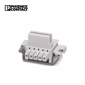 菲尼克斯 DIN导轨总线连接器；ME 17,5 TBUS 1,5/4P1S KMGY