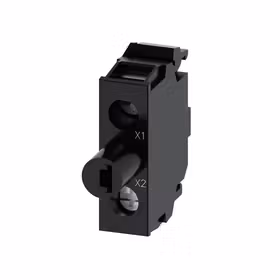 西门子 LED模块带集成式LED,AC/DC24-240V,蓝色,螺栓型端子连接用于底部固定安装；3SU14012BH501AA0