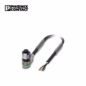 菲尼克斯 传感器/执行器电缆；SAC-4P- 5,0-PVC/M12FR-3L