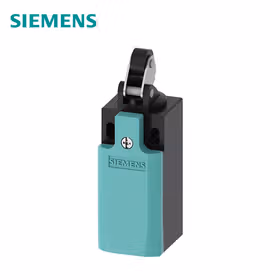 西门子 位置开关塑料外壳31mm设备连接1NO/1NC速动触点集成（不可更换）滚轮杠杆,不锈钢带13mm塑料辊头已旋转90&deg;顺时针方向旋转操作力/复位力20N按客户要求；3SE52320HE121AK5