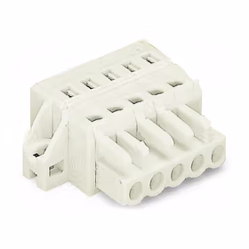 万可(WAGO) 孔型连接器,带有固定耳,适于安装板安装；721-110/031-000