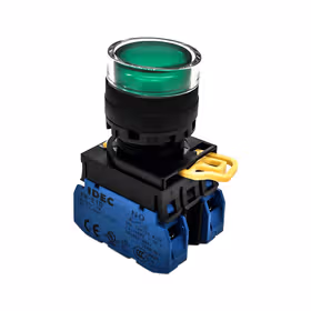 和泉 按钮开关,绿色；YW1L-MF2E10QM3G