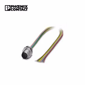 菲尼克斯 传感器/执行器针式插座；SACC-E-M12MS-8CON-PG9/0,5