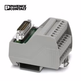 菲尼克斯 VARIOFACE模块,带螺钉连接器和D-SUB针式连接器,可安装在NS35导轨上,15位；VIP-2/SC/D15SUB/M