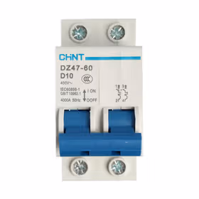 正泰 微型断路器；DZ47-60 2P D10