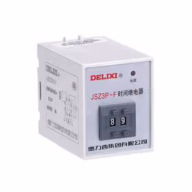 德力西电气 电子式时间继电器；JSZ3P-F 0.1S-9.9S DC24V