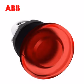 ABB MPM1蘑菇型按钮操作头部（带灯型）,红色；MPM1-11R