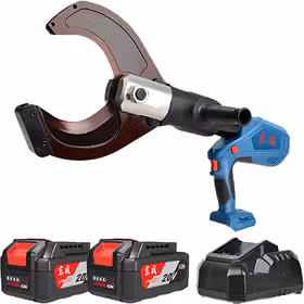 东成 20V充电式液压线缆剪4.0Ah两电一充 DCYJ120E；00001620001