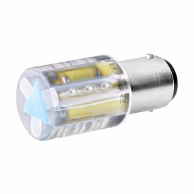 西门子 LED,底座BA15d,绿色,115VAC,附件,用于信号灯柱,直径为50mm和70mm；8WD44486XC