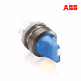 ABB M2SS二位置选择开关操作头部（带灯型）,蓝色；M2SS2-11L