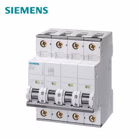 西门子 ET-5SY国产 超高分断型 微型断路器 50A 4P MA 15kA；5SY7 50A 4P MA