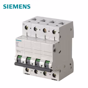 西门子 微型断路器；5SL6 4P C63