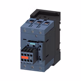 西门子 功率接触器,95A,45kW,2NO+2NC,230VAC,50Hz,3极,尺寸S3螺栓型端子连接辅助开关不可分；3RT20461AP043MA0