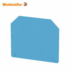 魏德米勒 接线端子附件,W系列,端板,隔板；WAP 16+35 WTW 2.5-10 BL