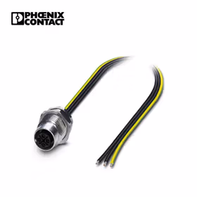 菲尼克斯 针式插座；SACC-DSI-M12FSS-3P-M16/0,5 PE