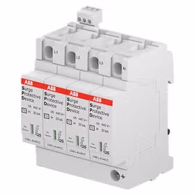 ABB 电涌保护器；OVR T2 4L 40-1000 P TS QS