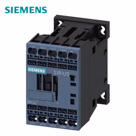 西门子 功率接触器,7A,3kW,1NC,42VAC,50/60Hz,3极,尺寸S00笼卡式连接；3RT20152AD02
