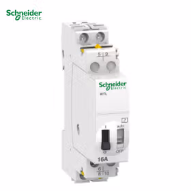 施耐德电气 脉冲开关扩展附件,iETL扩展；iETL16A 1 O-C 1NO 12Vac 50-60hz 6Vdc