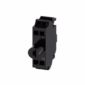 西门子 LED模块带集成式LED,AC110V,白色,弹簧型端子连接,用于底部固定安装；3SU14012BC603AA0