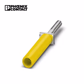 菲尼克斯 测试孔式连接器,颜色:黄色；PSBJ-URTK/S YE