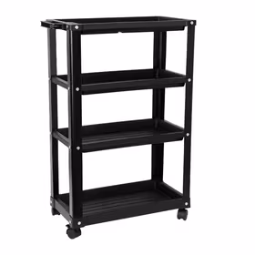 得力 塑料四层工具车   565x265x810mm；DL433004