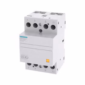 西门子 INSTA接触器带3个常开触点和1NC40A,24VAC/DC控制电压；5TT5 40A 3NO+1NC 24AC/DC