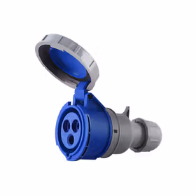 德力西电气 工业用连接器；DEP2-2232 IP67 32A 3芯 250V工业用连接器