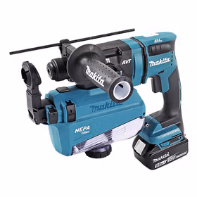 牧田(makita) 充电式无刷电锤18mm18V5.0Ah；DHR182RTWJ