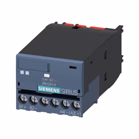 西门子 耦合连接用于正面安装在AC上DC,AC/DC接触器,3RT2S00-S3,24VDC控制,螺栓型端子连接；3RH29141GP11