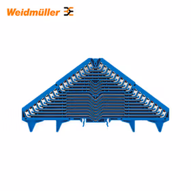 魏德米勒 直插式信号集结端子,接线板；PRV 16 BL 35X15 WS/RT