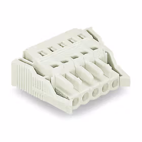 万可(WAGO) 孔型连接器,带有推压键和锁定卡；721-104/037-000