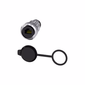 西门子 RJ45接口,22mm,金属高光,银色；3SU19500GB800AA0