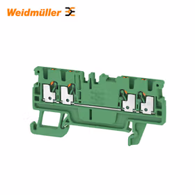 魏德米勒 直通型接线端子；A4C 1.5 GN