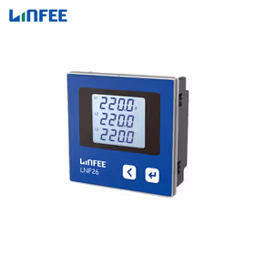 领菲（LINFEE）三相电压电测仪表；LNF26 AC100V 线 非隔离