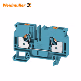 魏德米勒 直通型接线端子；A2C 6 BL