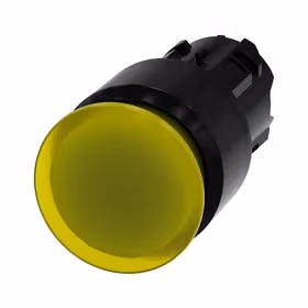 西门子 发光蘑菇头推拉开关,22mm,圆形,塑料,黄色,30mm,锁定,拉动释放机构；3SU10011AA300AA0
