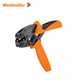 魏德米勒 压接工具,绝缘电缆接头的操作工具,0.5mm,2.5mm,双压接；HTI 15