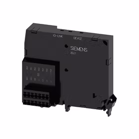 西门子 的电子模块IO-Link,黑色,8个输入端/输出端,2DI/6DQ,Push-in,用于底部固定安装；3SU14002HN106AA0