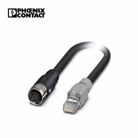 菲尼克斯 总线电缆；SAC-6P-M12FS/ 5,0-970/RJ45Q